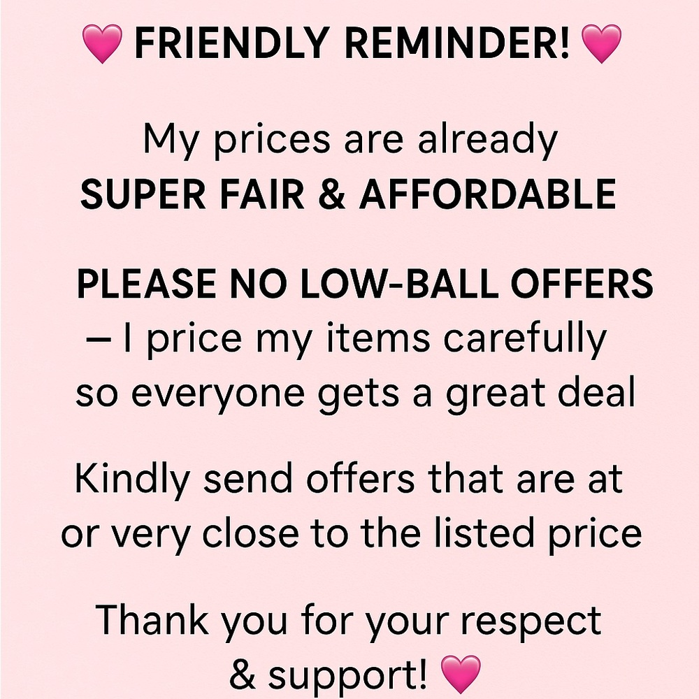 Friendly Reminder Sign